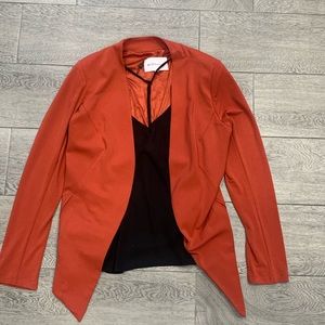 Burnt orange blazer